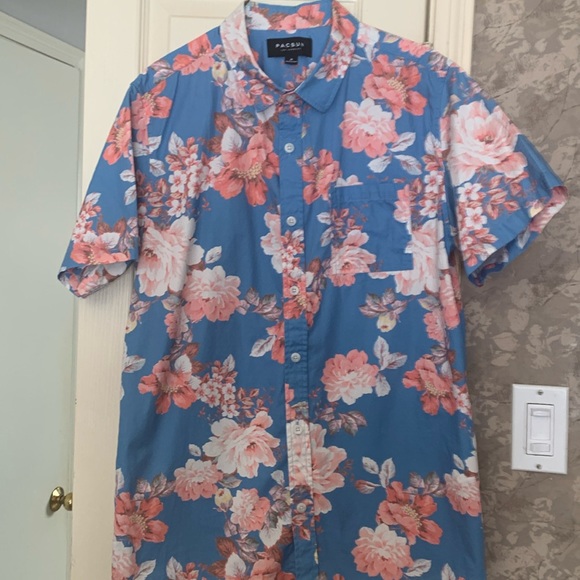 PacSun Other - Short sleeve , Floral Men’s shirt